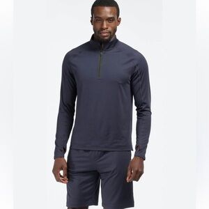 Rhone Dark Blue Performance 1/4 Zip Set